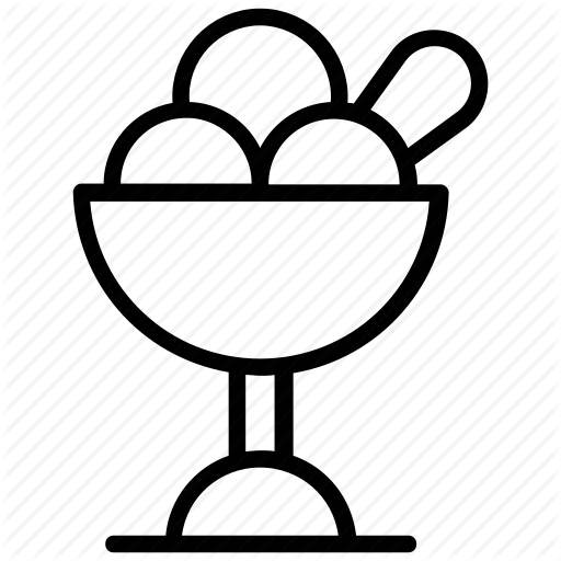 512x512 Dessert, Frozen Dessert, Ice Cream, Sundae, Sweet Food Icon