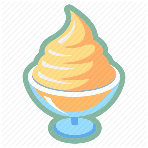 512x512 Dessert, Frozen Yogurt, Ice Cream, Sorbet, Sweet Icon