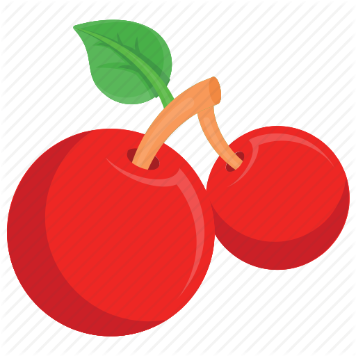 512x512 Cherry, Cherry Clipart, Fruit Ninja, Fruits, Kids Game Character Icon