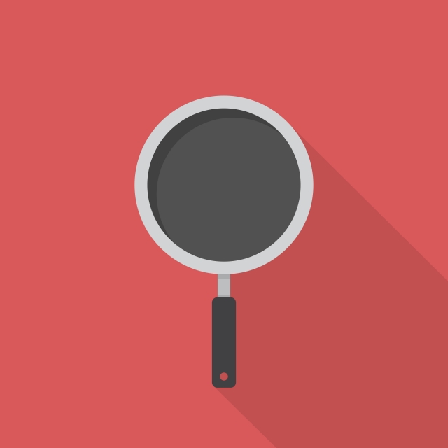 640x640 Frying Pan Icon Set Of Great Flat Icons With Style Long Shadow