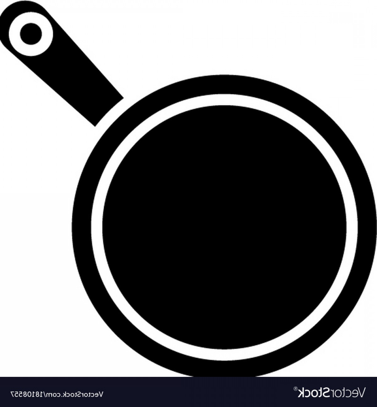 1200x1296 Frying Pan Icon Black Sign Vector Geekchicpro