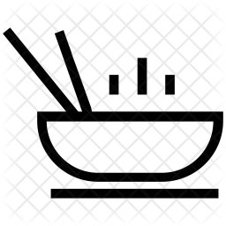 256x256 Frying Pan Icon Of Line Style