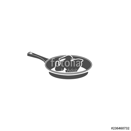 500x500 Frying Pan Icon Stock Image And Royalty Free Vector