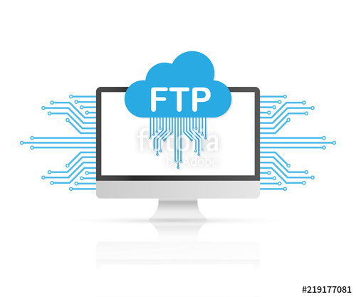 Rgbftp Transfer Icon On Computer Ftp Technology Icon 500x417 Rgbftp Transfer Icon On Computer Ftp Technology Icon