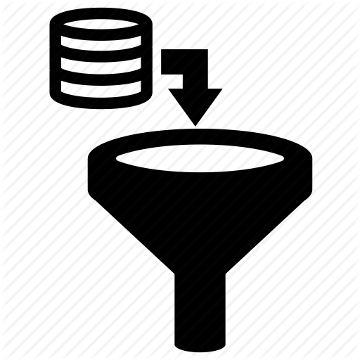 512x512 Data Filter, Filter, Ftp, Funnel, Server Icon