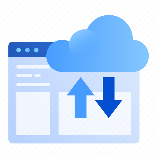 512x512 Cloud, Download, Ftp, Online, Server, Upload, Web Icon