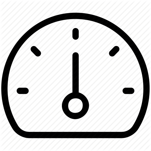 512x512 Dashboard, Fuel, Gauge, Half, Measure, Meter, Speedometer Icon