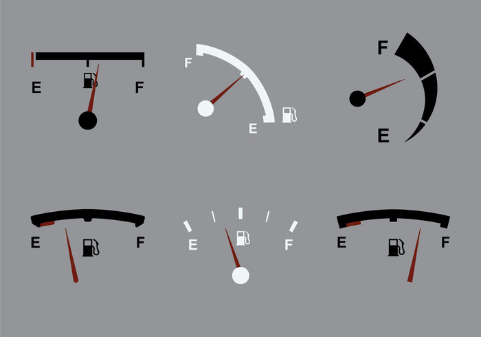 700x490 Free Fuel Gauge Vector Icon