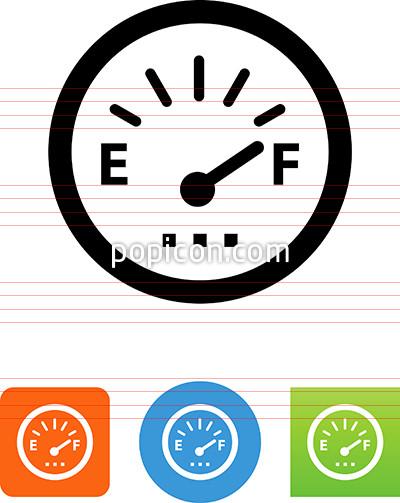 400x503 Fuel Gauge Icon