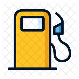 256x256 Fuel Pump Icon Of Colored Outline Style