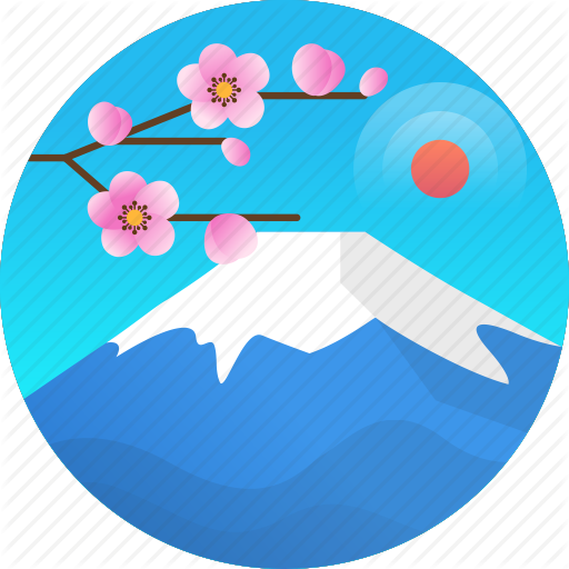 512x512 Country, Fuji, Fuji Mountain, Japan, Travel Icon