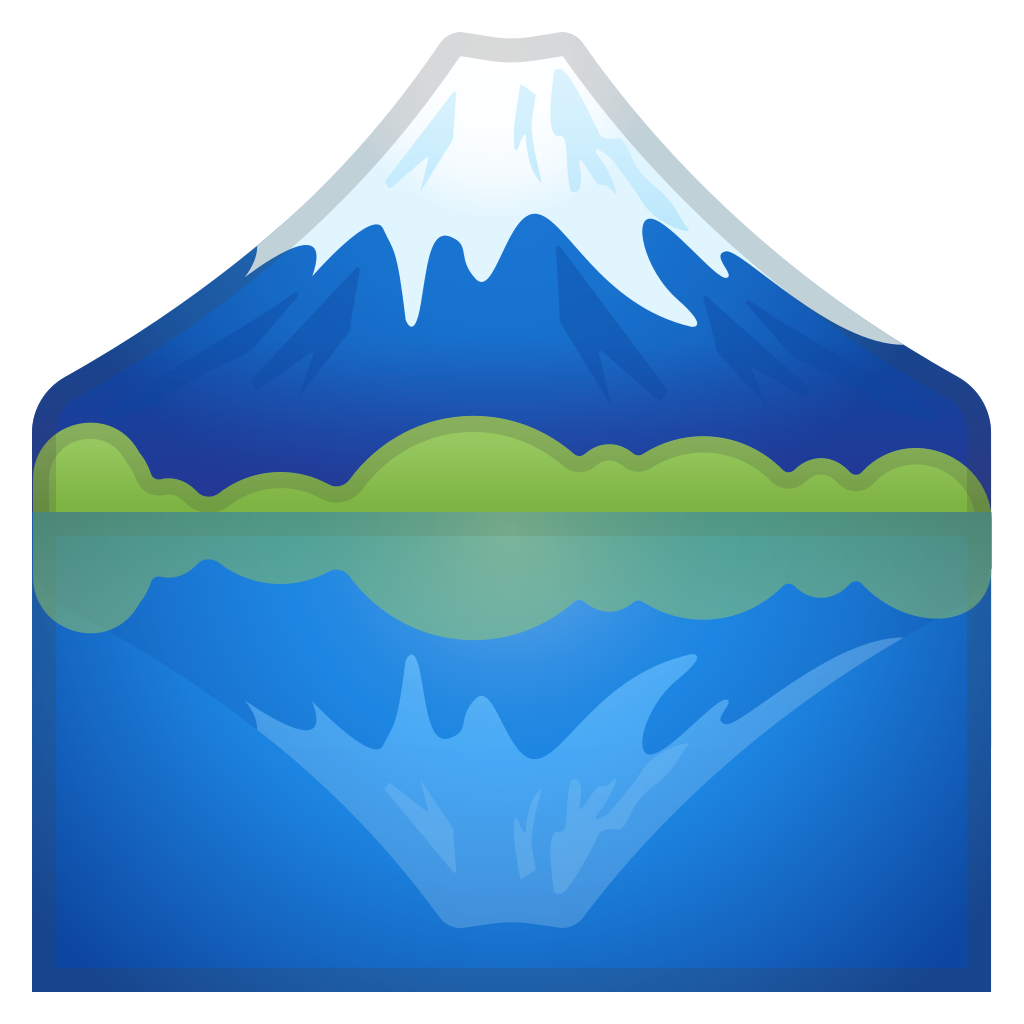 1024x1024 Mount Fuji Icon Noto Emoji Travel Places Iconset Google
