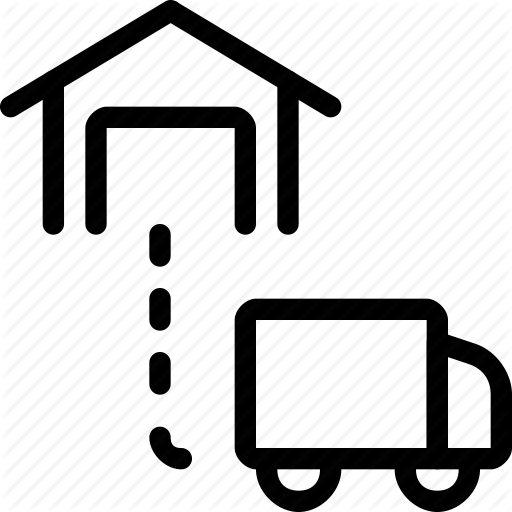 512x512 Delivery, Fulfillment, Shipping, Truck, Warehouse Icon