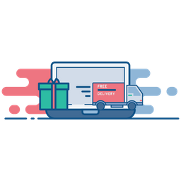 256x256 Online, Marketplace, Logistics, Fulfillment, Order, Shipment, Gift