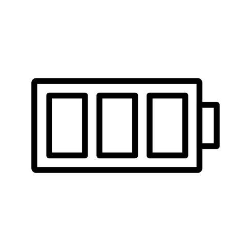 490x490 Full Battery Vector Icon