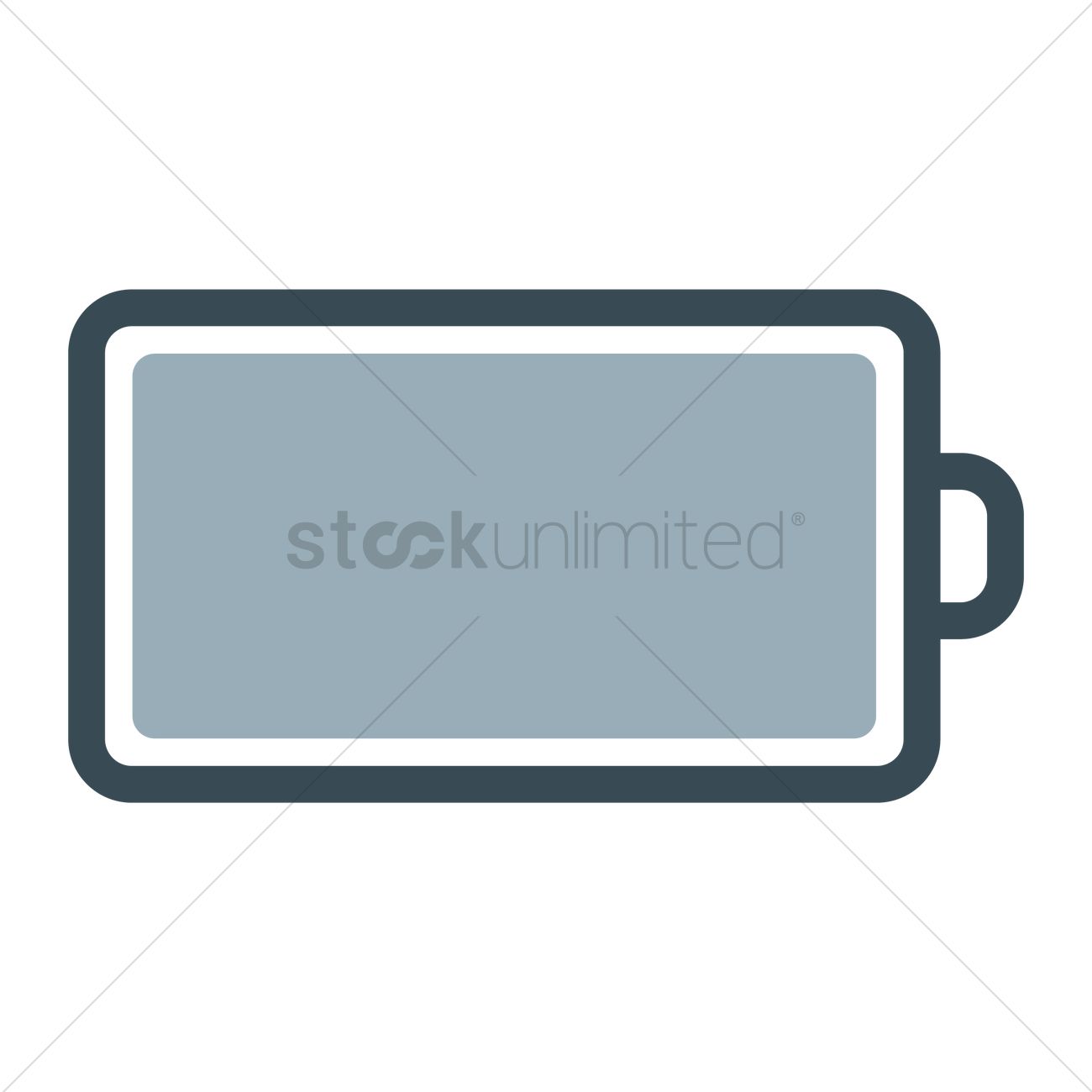 1300x1300 Full Battery Icon Vector Image