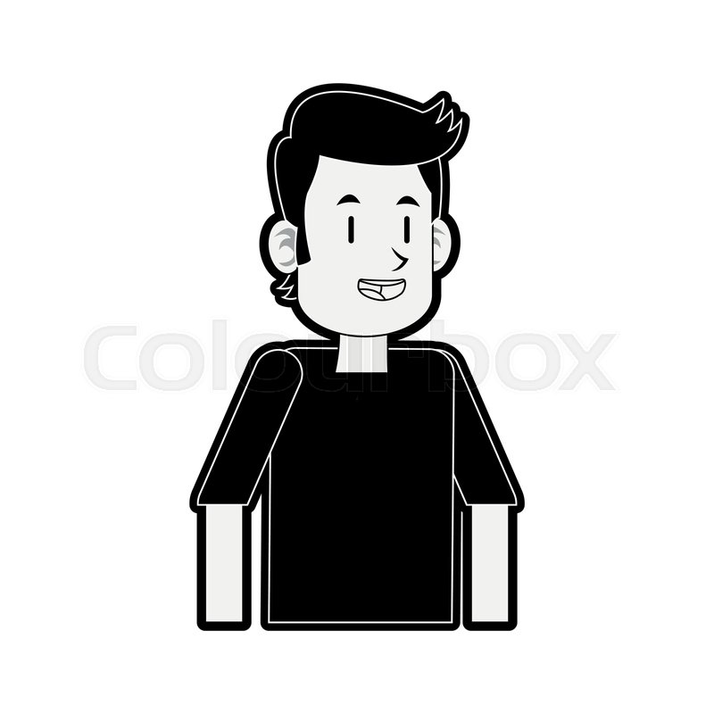 800x800 Man Avatar Full Body Icon Image Vector Stock Vector Colourbox