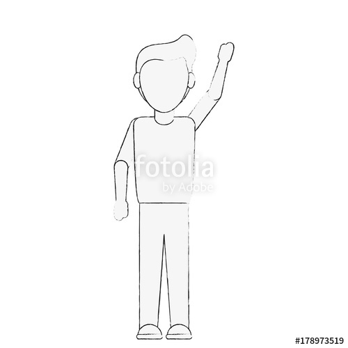 500x500 Man With Shirt And Pants Full Body Icon Image Vector Illustration