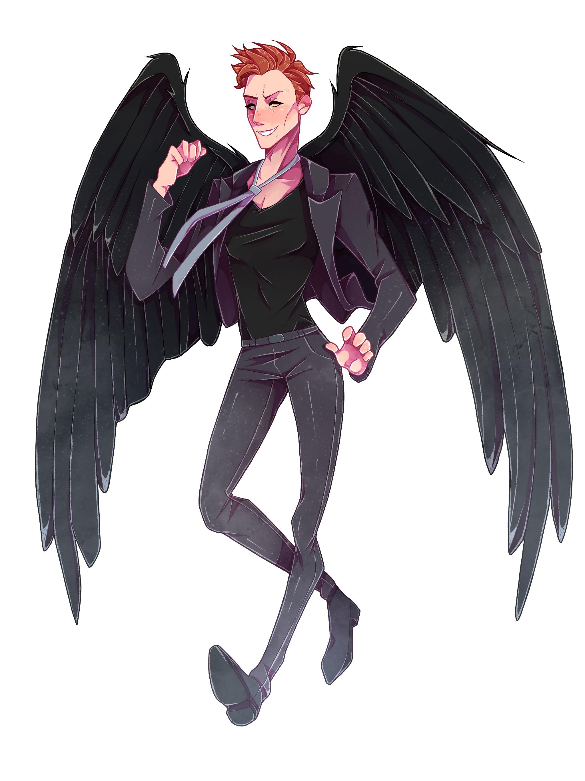 2048x2732 Crowley Full Body Icon Goodomens