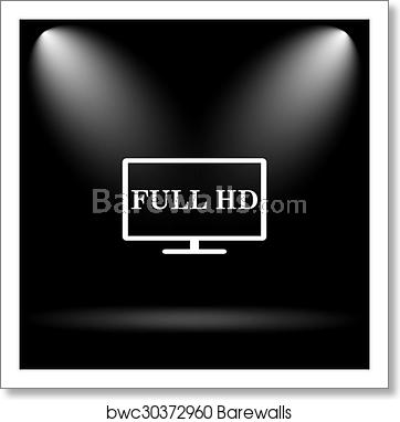 362x382 Full Hd Icon, Art Print Barewalls Posters Prints