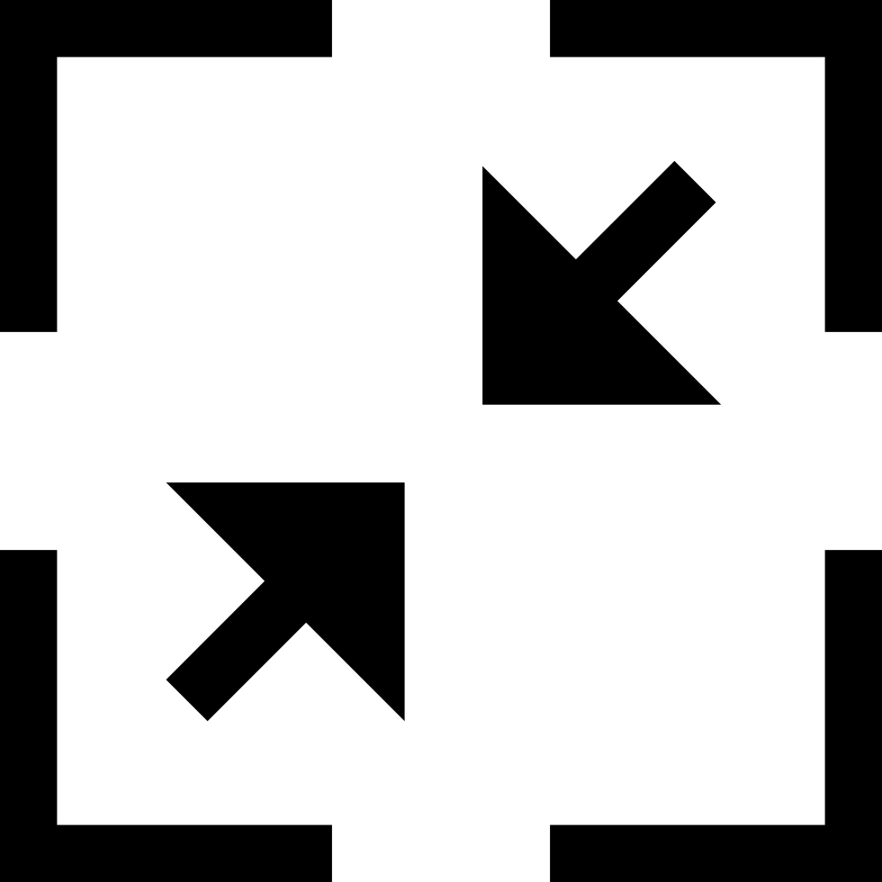 980x980 Exit Full Screen Mode Png Icon Free Download