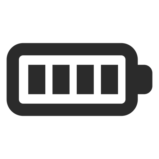 512x512 Full Battery Stroke Icon
