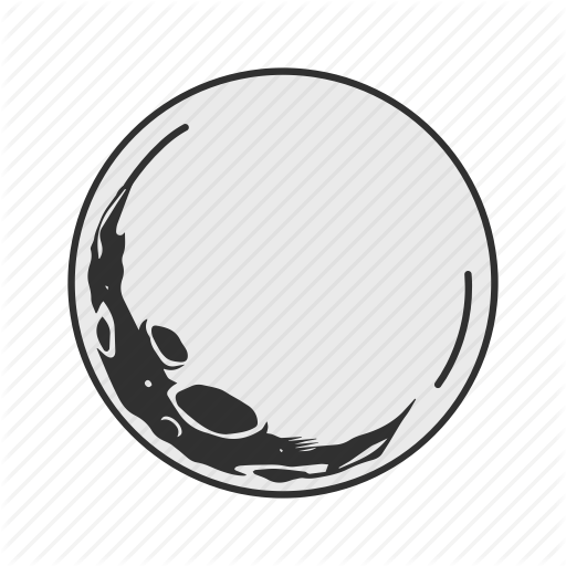 512x512 Full Moon, Halloween, Midnight, Moon Icon