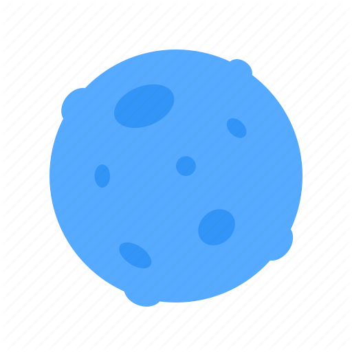 512x512 Full, Moon Icon