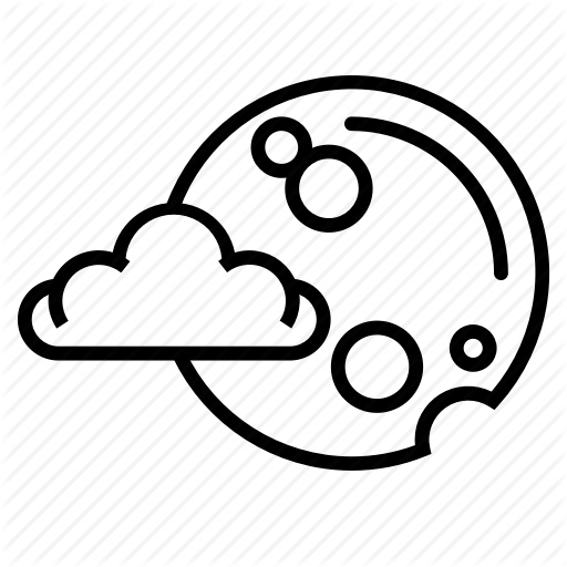 512x512 Full Moon, Halloween, Moon Icon