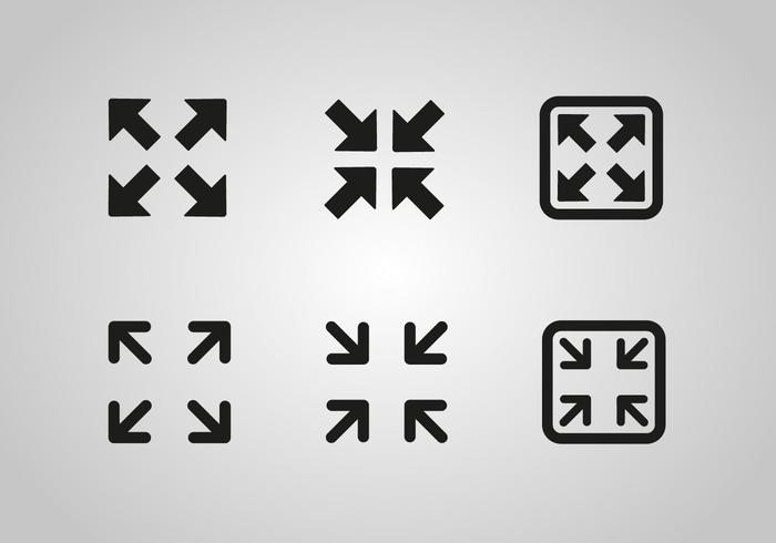 700x490 Free Full Screen Icon Vector