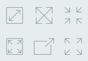 285x200 Full Screen Icon Free Vector Graphic Art Free Download