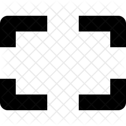 Full Screen Icon Of Line Style 256x256 Full Screen Icon Of Line Style