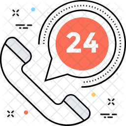 256x256 Full Service Icon Of Colored Outline Style