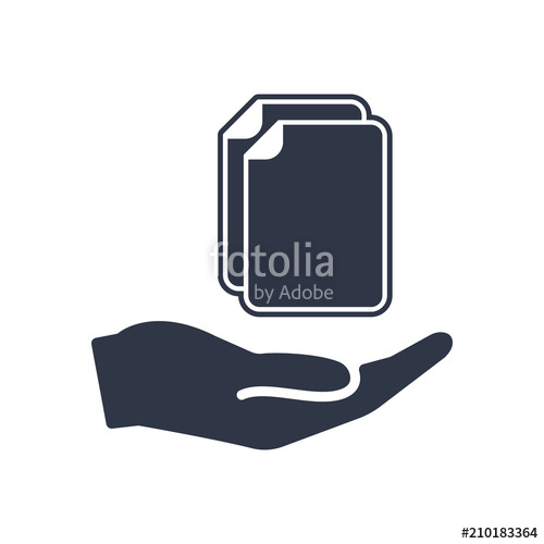 500x500 Full Service Minimal Vector Icon Stock Image And Royalty Free