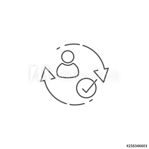 500x500 Full Service Vector Linear Icon