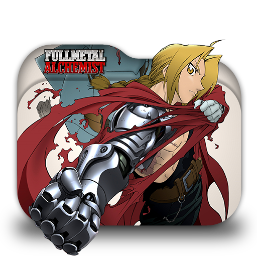 512x512 Fullmetal Alchemist Folder Icon