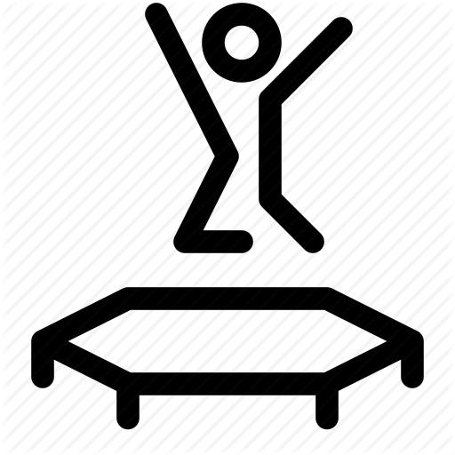 512x512 Children, Dream, Extreme, Fun, Jump, Jumping, Trampoline Icon