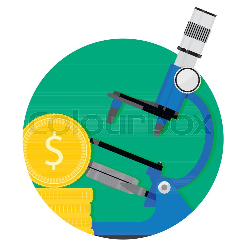 800x800 Scientific Funding Icon Vector Stock Vector Colourbox