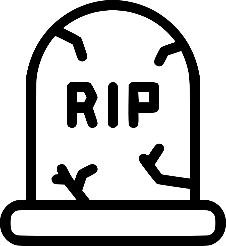 900x980 Death Funeral Grave Gravestone Graveyard Rip Png Icon Free