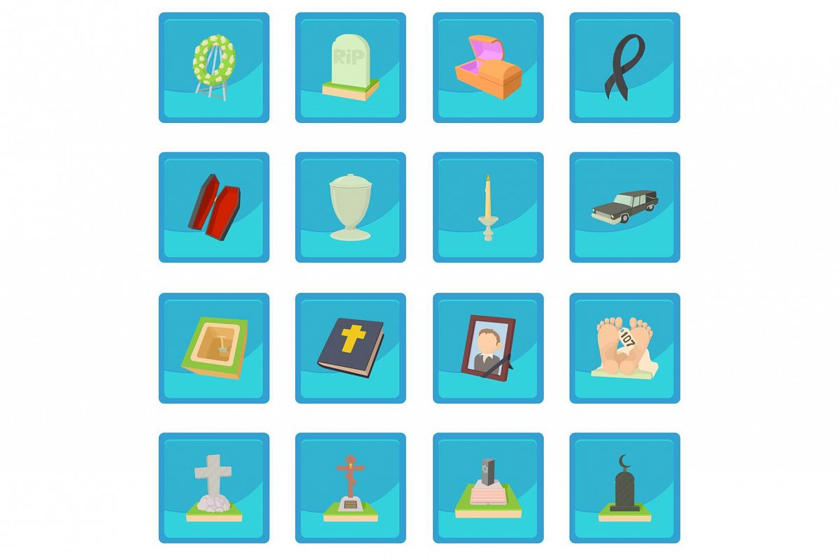 1200x800 Funeral Icon Blue App