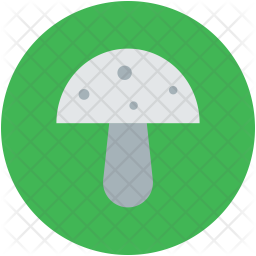 256x256 Mushroom Icon Of Flat Style