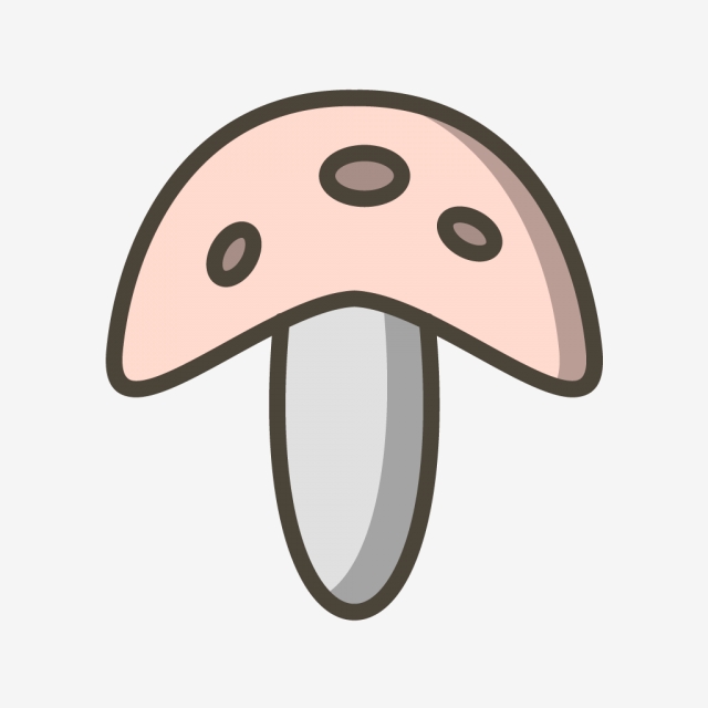 640x640 Vector Mushroom Icon, Food Icon, Fungi Icon, Mushroom Icon Png