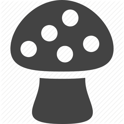 512x512 Cartoon, Fungus Icon