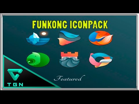 480x360 Funkong Iconpack Paquete De Iconos Android