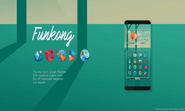 650x390 Funkong Iconpack Cho Android