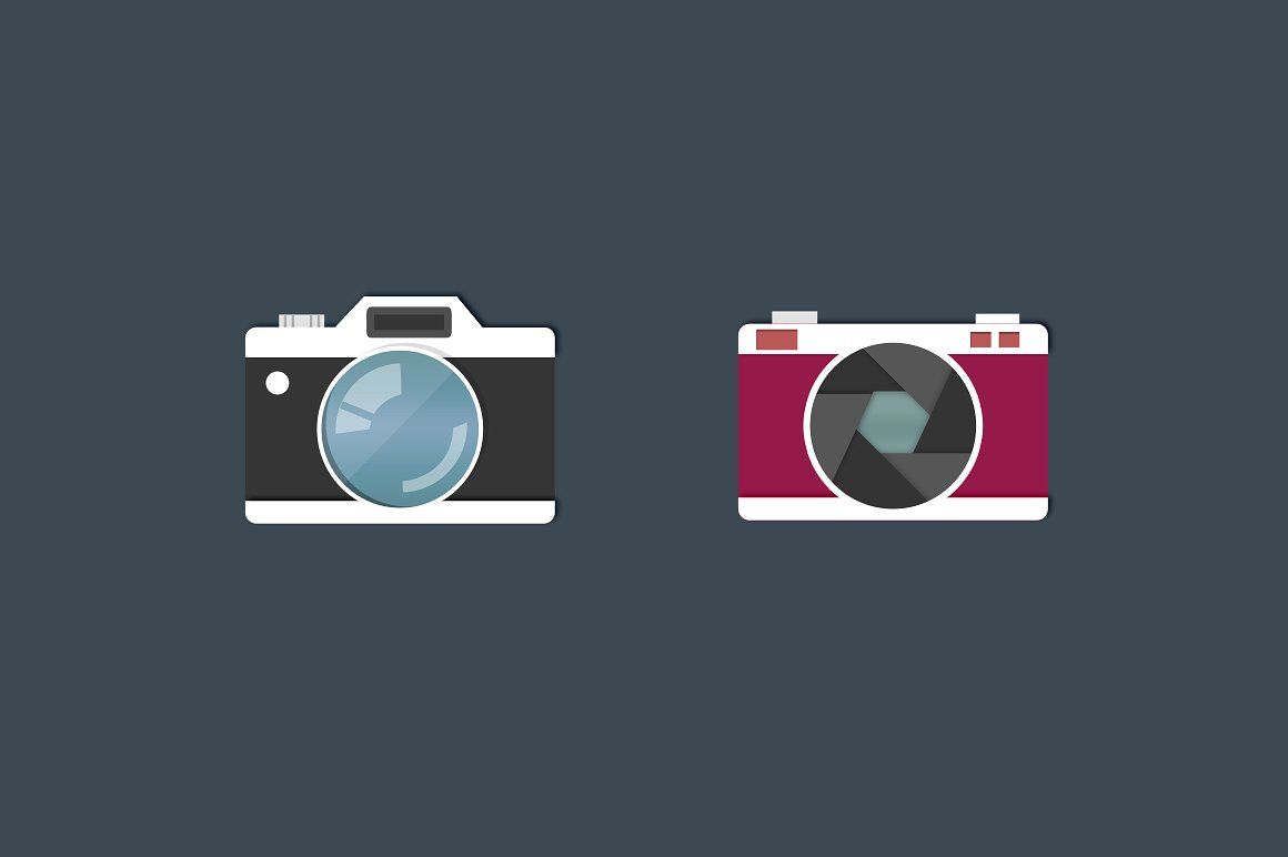 1160x772 Funky Camera Icons