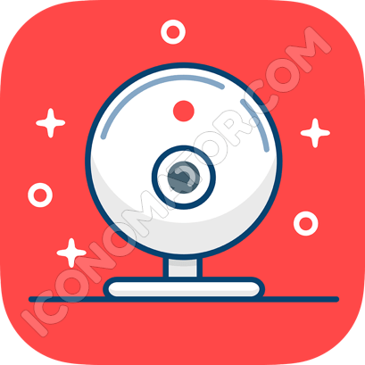 409x409 Webcam Funky Icon