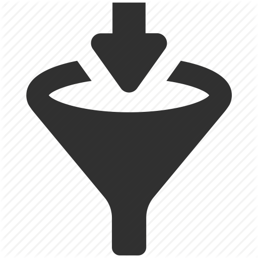 Funnel Icon at Vectorified.com | Collection of Funnel Icon free for ...
