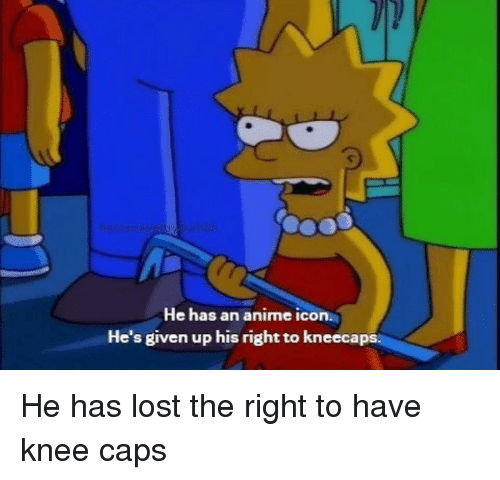 500x480 He Has An Anime Icon He's Given Up His Right To Kneecaps Anime