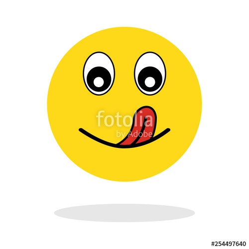 500x500 Yummy Icon Hungry Smiling Face With Mouth And Tongue Emoji